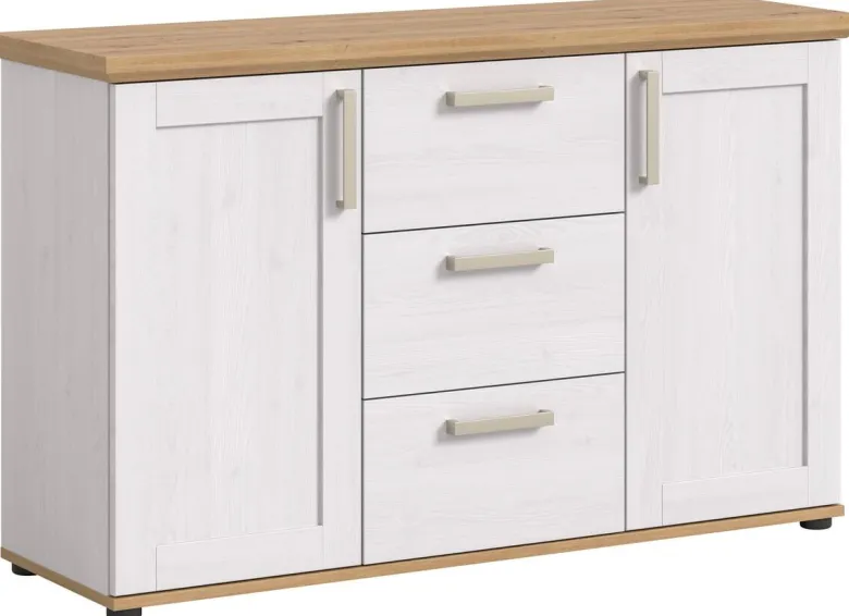 Sideboard VERONA Lärche Nachbildung Eiche Nachbildung B/H/T: ca. 129x80x40 cm