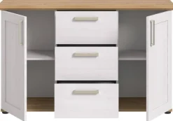 Sideboard VERONA Lärche Nachbildung Eiche Nachbildung B/H/T: ca. 129x80x40 cm