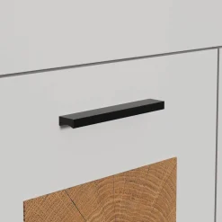 Sideboard Vitoria weiß Eiche Evoke Coast Nachbildung B/H/T: ca. 150x83x42 cm