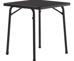 Sieger Klapptisch anthrazit Stahl B/H/L: ca. 70x72x70 cm