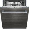 SIEMENS Einbaugeschirrspüler SN636X06KE Edelstahl B/H/T: ca. 59,8x81,5x55 cm