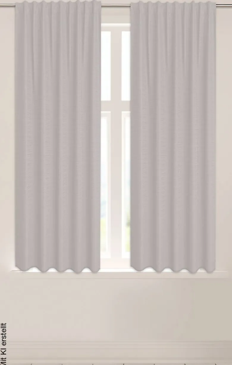 silver edition Kombivorhang Susan beige B/L: ca. 140x175 cm