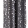 silver edition Ösenvorhang Glamour grau B/L: ca. 135x245 cm