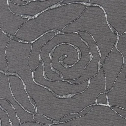 silver edition Ösenvorhang Glamour grau B/L: ca. 135x245 cm