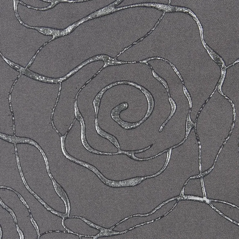 silver edition Ösenvorhang Glamour grau B/L: ca. 135x245 cm