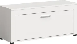 Sitzbank JAM weiß B/H/T: ca. 100x44x35 cm