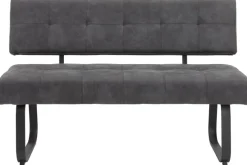 Sitzbank Luise I B anthrazit Vintage B/H/T: ca. 140x90x64 cm
