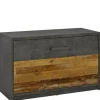 Sitzbank Perugia Fresko Nachbildung Old Wood Nachbildung B/H/T: ca. 80x50x34 cm