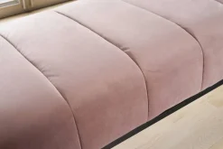 Sitzbank rosa Polyester B/H/T: ca. 108x40x40 cm
