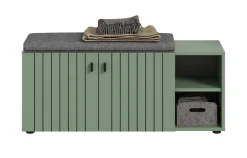 Sitzbank STATION grün B/H/T: ca. 106x43x37 cm