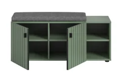 Sitzbank STATION grün B/H/T: ca. 106x43x37 cm