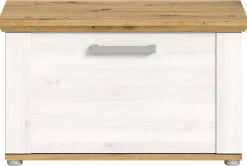 Sitzbank Verona Sibiu Lärche Nachbildung Eiche Artisan Nachbildung B/H/T: ca. 80x47x39 cm