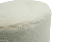 Sitzhocker elfenbein