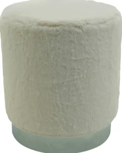 Sitzhocker elfenbein