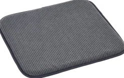 Sitzkissen anthrazit Polyester B/H/L: ca. 38x2x38 cm