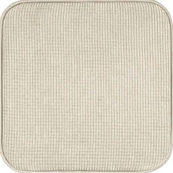 Sitzkissen beige Polyester B/H/L: ca. 38x2x38 cm