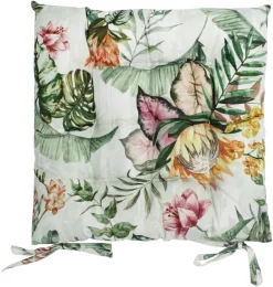 Sitzkissen bunt Polyester B/L/S: ca. 40x40x3 cm