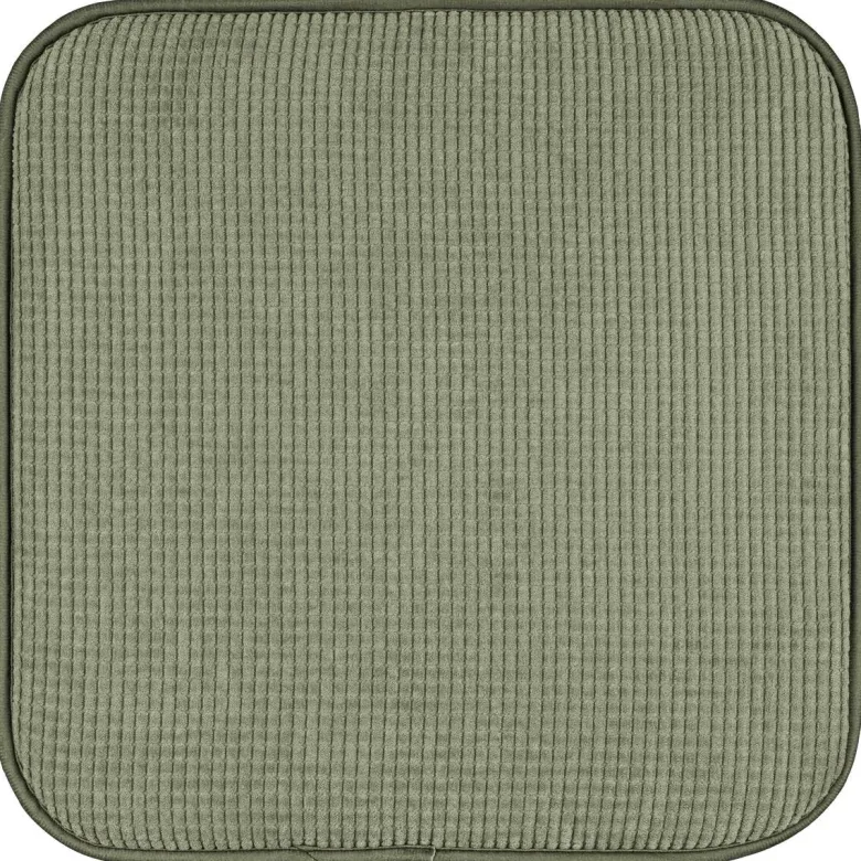 Sitzkissen olive Polyester B/H/L: ca. 38x2x38 cm