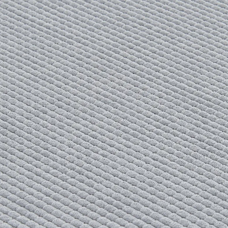 Sitzkissen silber Polyester B/H/L: ca. 38x2x38 cm