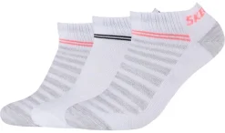 Skechers Damen & Herren-Socken Skechers Weißmix 3 Packstücke Größe 39-42