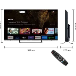 Smart-Tech LED-TV 43UG10V3 B/H: ca. 96x61 cm
