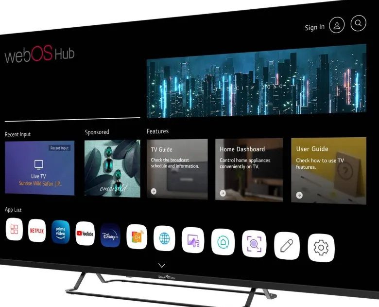 Smart-Tech LED-TV 55UW02V