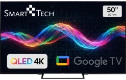 Smart-Tech QLED-Fernseher 50QG06K B/H: ca. 111x69 cm