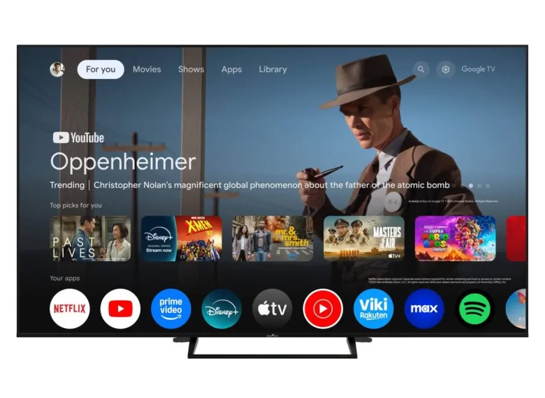 Smart-Tech QLED-Fernseher 43QG06V B/H: ca. 96x61 cm