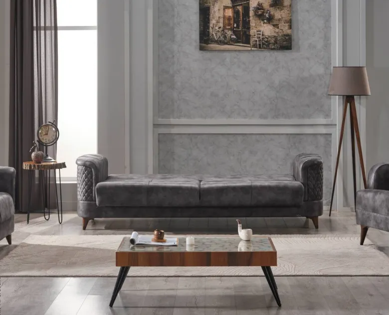 Sofa 3-2-1 anthrazit