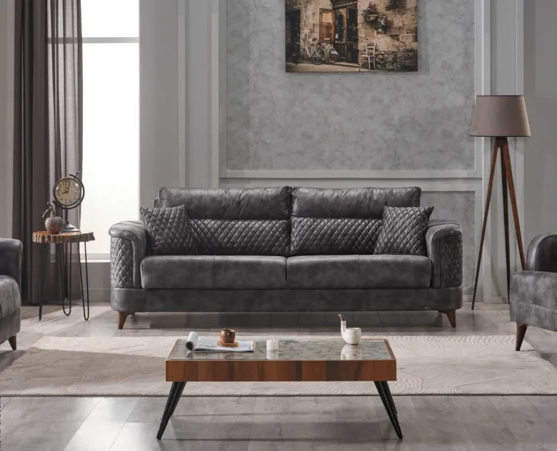 Sofa 3-2-1 anthrazit