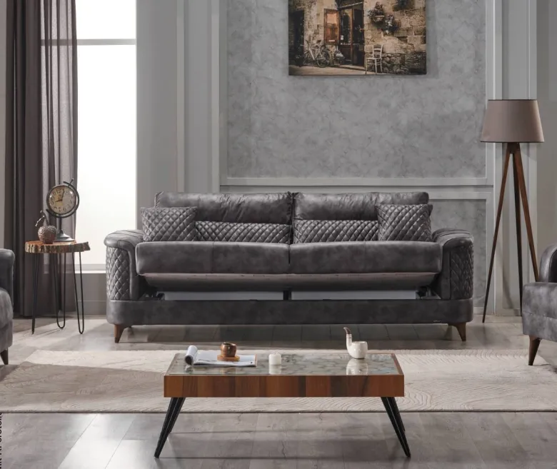 Sofa 3-2-1 anthrazit