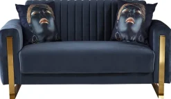Sofa 3-2-1 Bogota anthrazit Microfaser