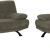 Sofa Bruno grün Microfaser B/H/T: ca. 191x83x94 cm