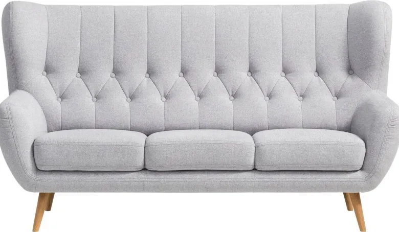Sofa Falun hellgrau B/H/T: ca. 187x101x95 cm