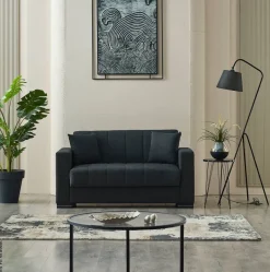 Sofa 3-2-1 Jerry anthrazit Microfaser