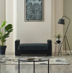 Sofa 3-2-1 Jerry anthrazit Microfaser
