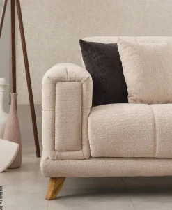 Sofa 3-2-1 Rixos beige Webstoff