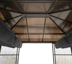 Sojag Pavillon Castel bronze Aluminium B/H/L: ca. 298x283x362 cm