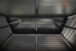Sojag Pavillon Maui braun Aluminium B/H/L: ca. 178x278x243 cm