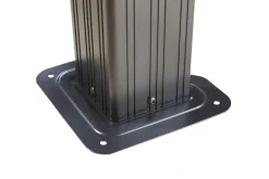 Sojag Pavillon Messina BBQ anthrazit Stahl B/H/L: ca. 292x262x179 cm