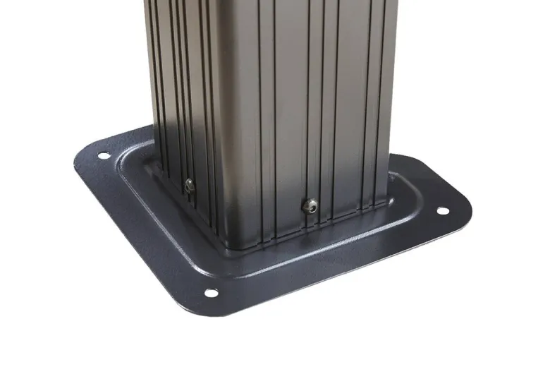 Sojag Pavillon Messina BBQ anthrazit Stahl B/H/L: ca. 292x262x179 cm