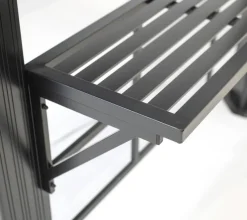 Sojag Pavillon Messina BBQ anthrazit Stahl B/H/L: ca. 292x262x179 cm
