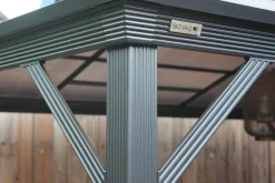 Sojag Pavillon Verona anthrazit Aluminium B/H/T: ca. 298x260x423 cm