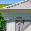 Sojag Pavillon-Vorhang-Set Messina taupe Polyester