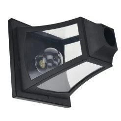 Solar Gartenleuchte 842-109 842-109 schwarz Edelstahl Kunststoff B/H/L: ca. 47x182,5x51,5 cm