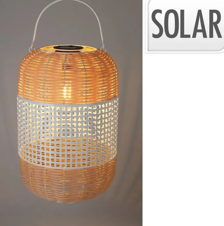 Solarlaterne schwarz Metall B/H/L: ca. 24x24x38 cm