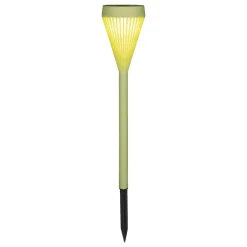 Solarleuchte grün Kunststoff H: ca. 43 cm