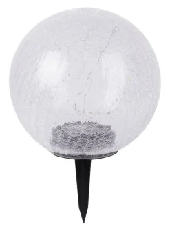 Solarleuchte klar Glas D: ca. 20 cm