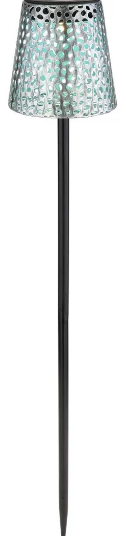 Solarleuchte Metall Kunststoff H: ca. 70 cm