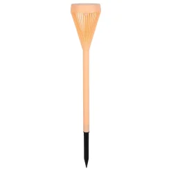 Solarleuchte orange Kunststoff H: ca. 43 cm